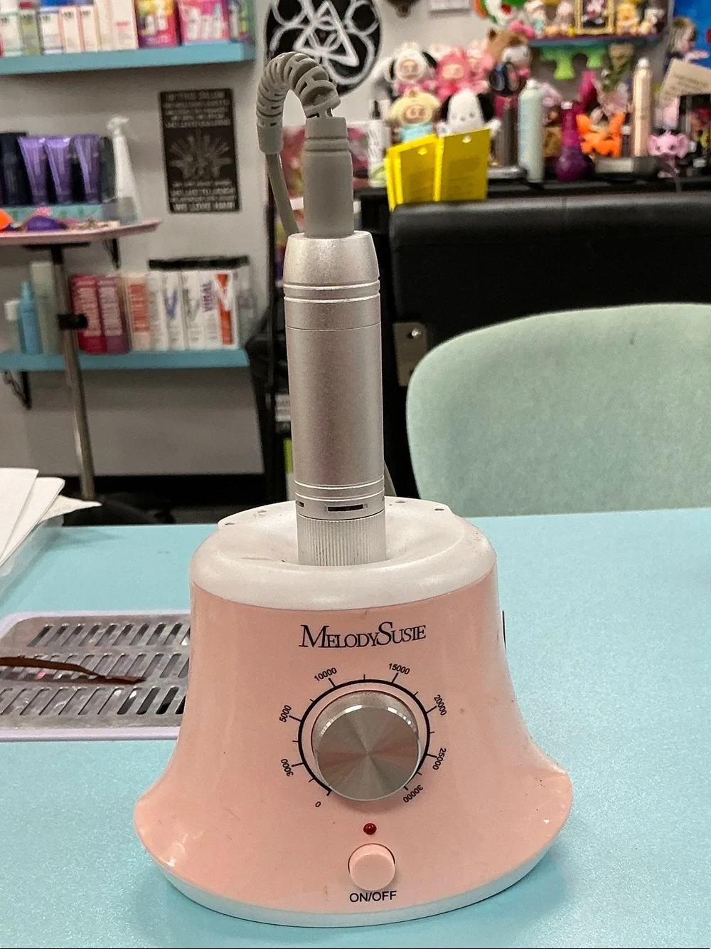 MelodySusie Pink Electric Nail Drill Machine-Used with no bits